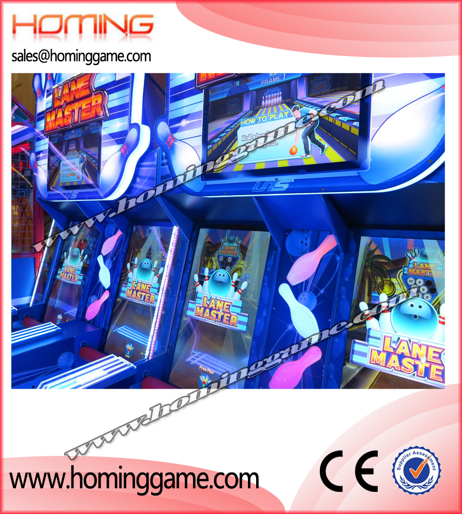 New Lane Master Bowling Video Redemption Aracade Game Machine,redemption game machine,kids game machine,children game machine,game machine,arcade game machine,coin operated game machine,amusement park game machine,indoor game machine,entertainment game machine,slot game machine,amusement park game machine,game equipment