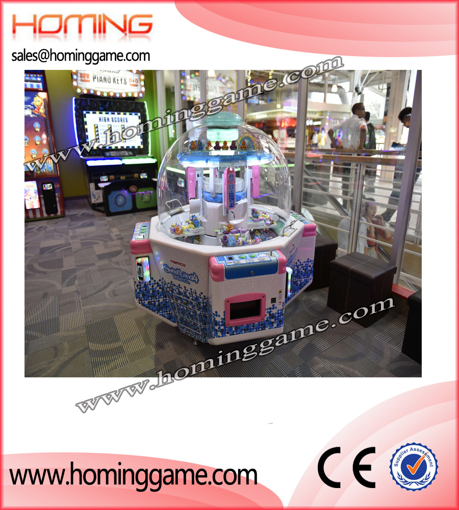 2017 Popular Sweet Land 4 Arcade Candy Redemption Game Machinesweet land,sweet land 4 game machine,candy game machine,candy prize game machine,prize game machine,arcade candy redemption game machine,game machine,arcade game machine,coin operated game machine,amusement park game machine,indooor game machine,slot game machine,entertainment game,kids game machine