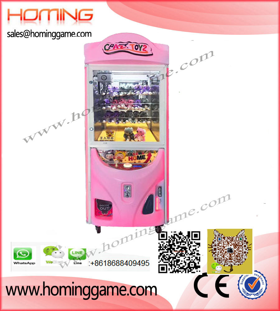 Crazy Toy 2 Story Crane Machine,Crazy Toy Story 3 Crane Machine,Popular 2018 Crane Game Machine,Crane Machine,Crane Game Machine,Toy story crane machine,Claw Game,Claw Game Machine,Claw Machine,Crazy Toy,Prize Game Machine,Prize Vending Machine,Vending Machine,Game Machine,Arcade Game Machine,Operated Game Machine,Coin Operated Game Machine,Amusement Game Machine,Amusement Game Equipment,Sot Game Machine,Family Entertaiment Game,Family Entertainment,Indoor Game