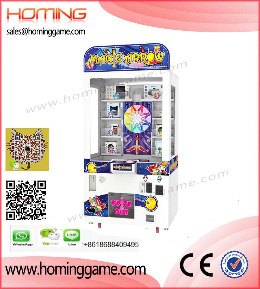 Magic Arrow Prize Arcade Game Machine,Hot Prize Redemption Game Machine,Magic Arrow Prize,Magic Arrow Game Machine,Arrow Arcade Game Machine,Prize Arrow Game Machine,Game Machine,Arcade Game Machine,Coin Operated Game Machine,Entertainment Game Machine,Family Entertainment Game,Prize Vending Machine,Vending Machine,Gift Game Machine,Indoor Game Machine,Electrical Slot Game Machine,Game Equipment